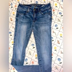 American Eagle straight leg jeans.